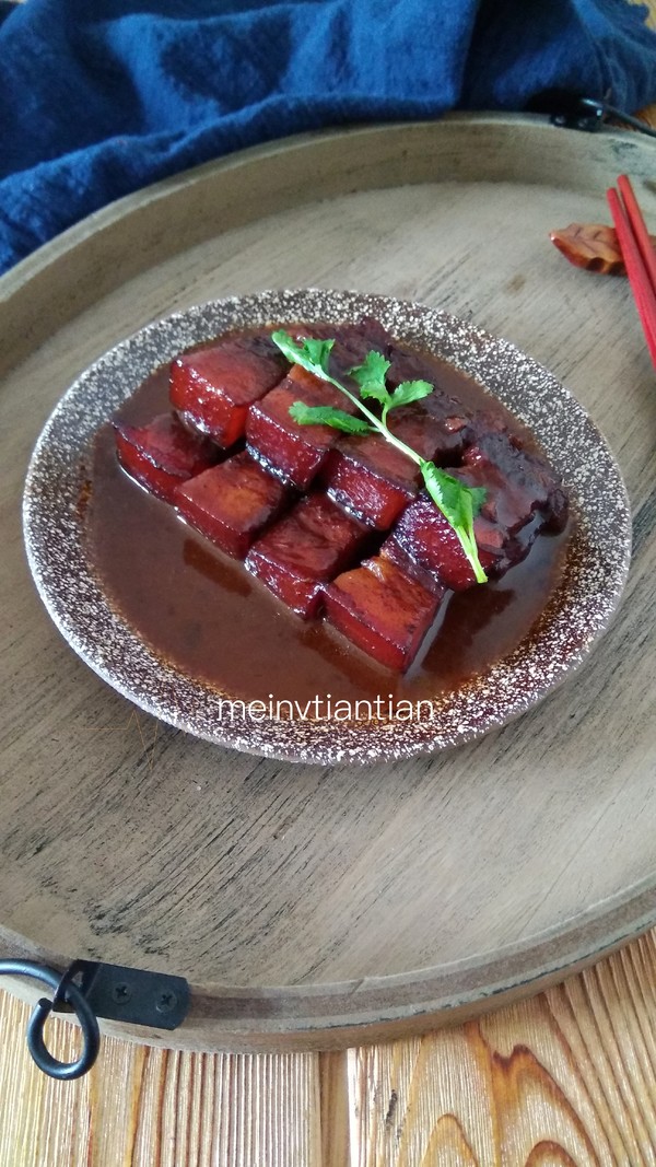 家常柠檬红烧肉的做法步骤:15