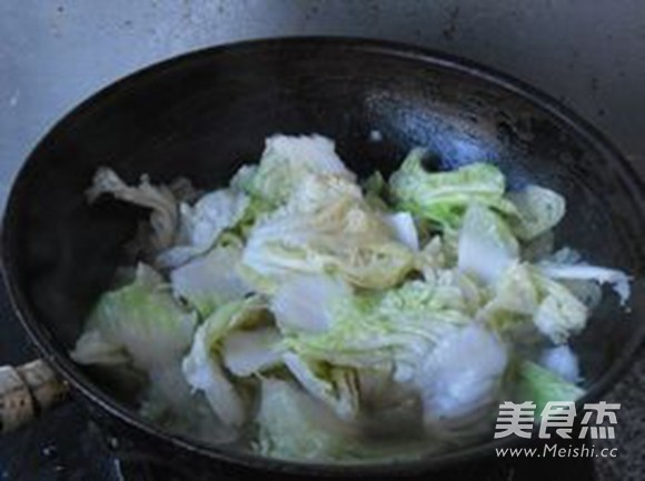 白菜炖冻豆腐的做法步骤：6