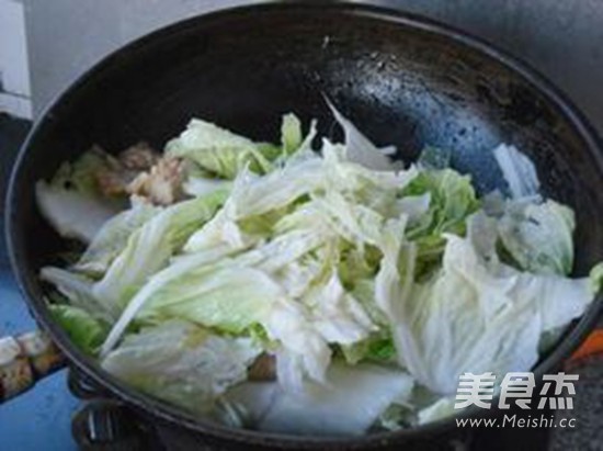 大白菜炖干豆腐的做法步骤:9