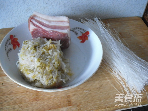 渍菜粉的做法步骤：1