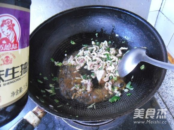 肉丝酸菜的做法步骤:5