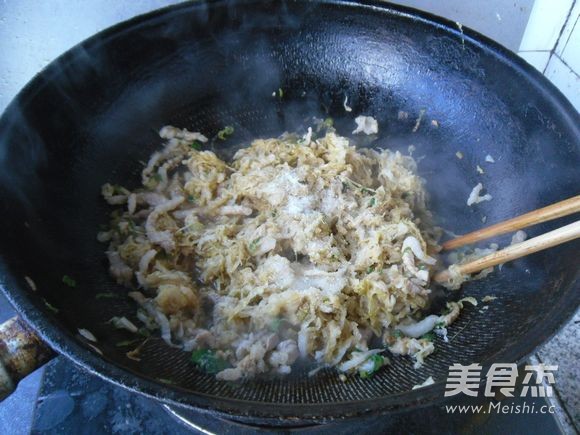 肉丝酸菜的做法步骤:8