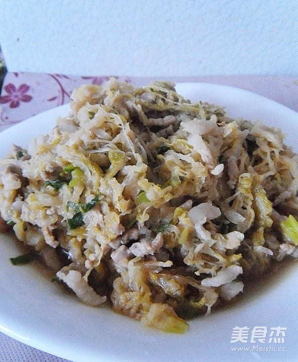 肉丝酸菜的做法步骤:11