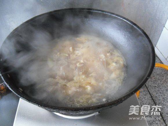 肉皮炖白菜的做法步骤:9