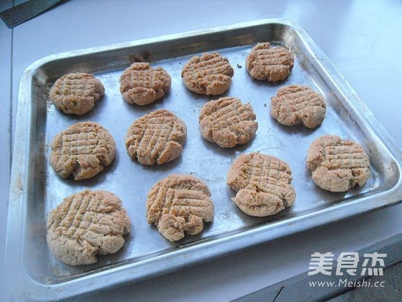 花生酱香饼的做法步骤:12