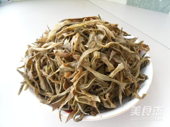 肉烧干豆角丝的做法步骤:5
