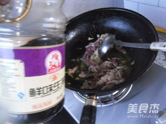 肉烧干豆角丝的做法步骤:9