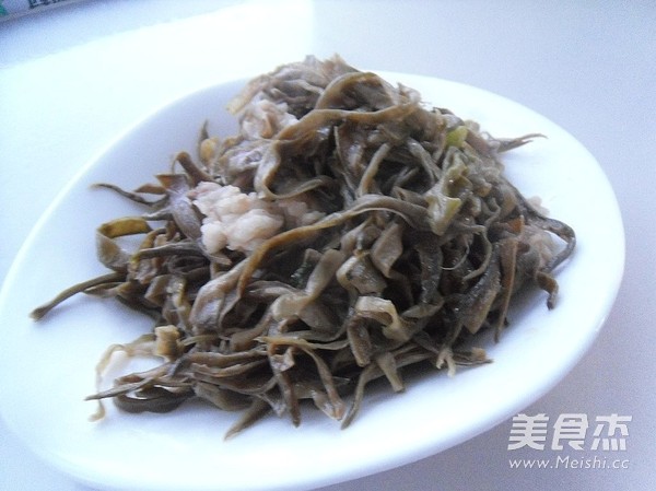 肉烧干豆角丝的做法步骤:15