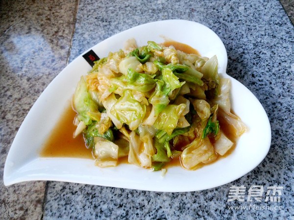 红咖喱烧圆白菜的做法步骤:10