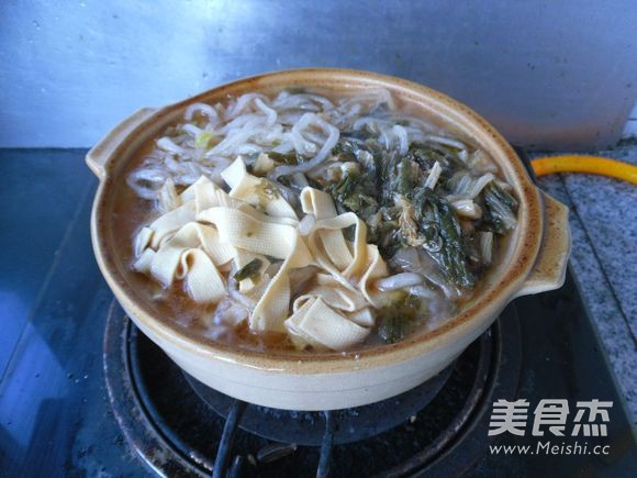 豆皮粉条干白菜的做法步骤:13