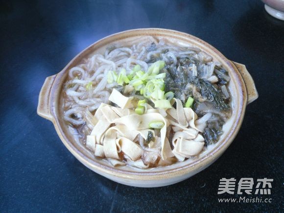 豆皮粉条干白菜的做法步骤:14