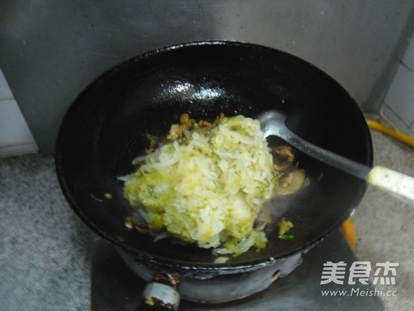 肉丝酸菜粉的做法步骤：6