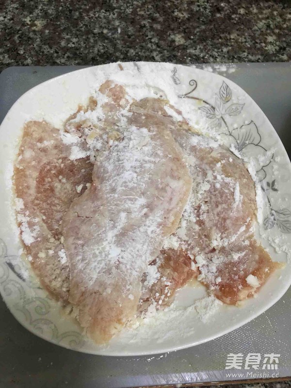 香酥鸡排的做法步骤:6