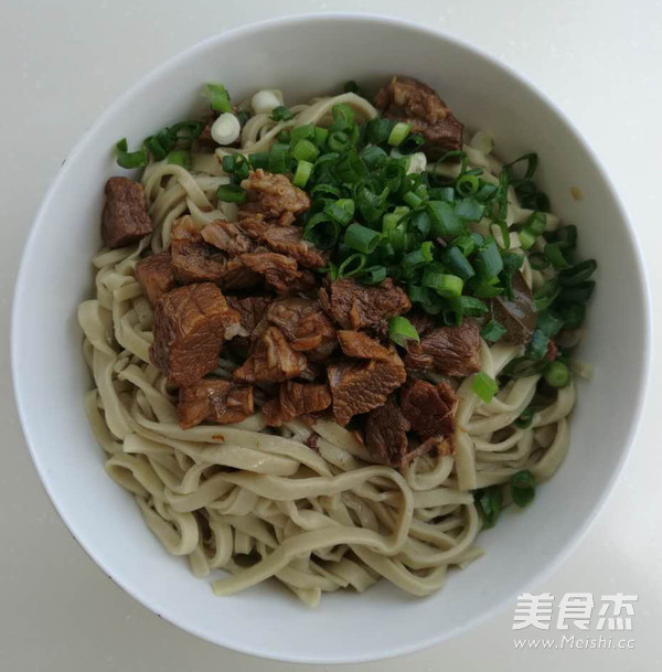 牛肉苦荞面的做法步骤:5