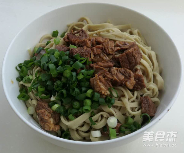 牛肉苦荞面的做法步骤:6
