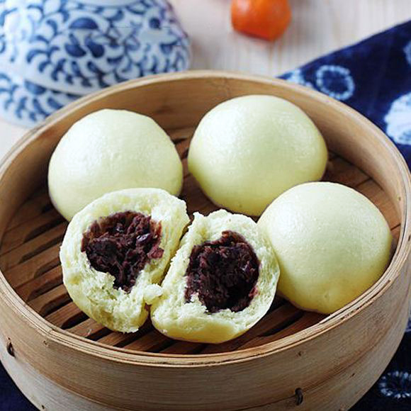 香到跳脚的苦荞红豆包的做法步骤:6