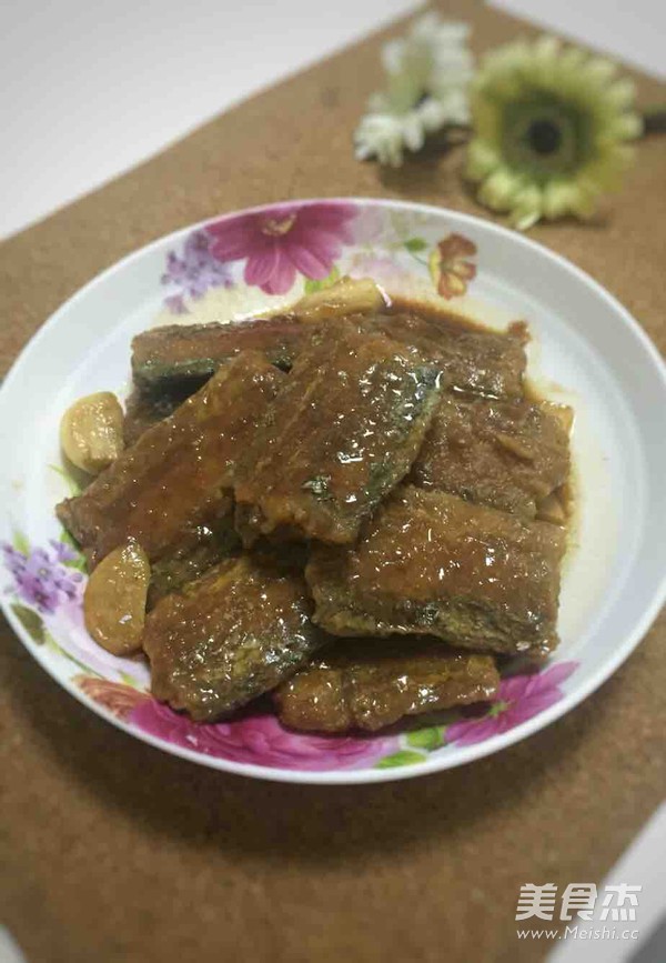 红烧带鱼的做法步骤:9