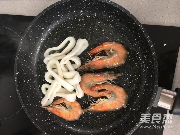 西班牙海陆饭的做法步骤:4