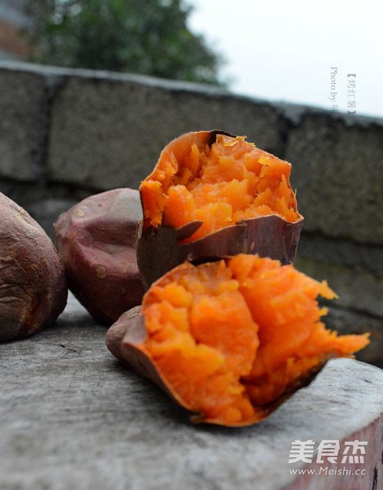 山东烤红薯的做法步骤：5