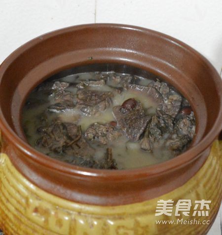 鱼腥草猪肺骨头汤的做法步骤:10