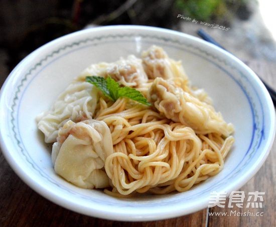 云吞捞面的做法步骤:6