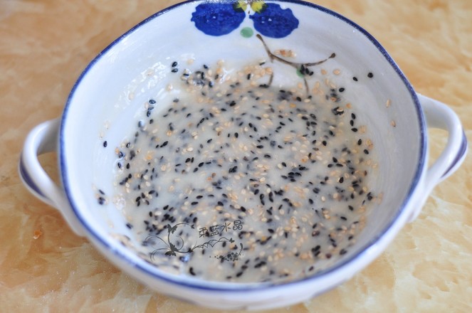 芝麻薄饼的做法步骤:4