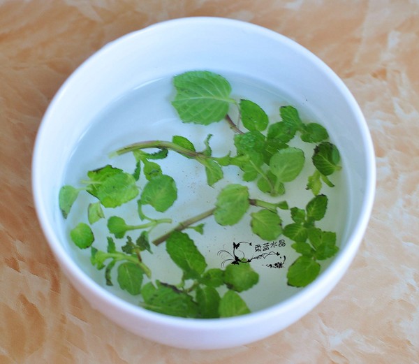 蜂蜜薄荷绿豆豆浆的做法步骤：3