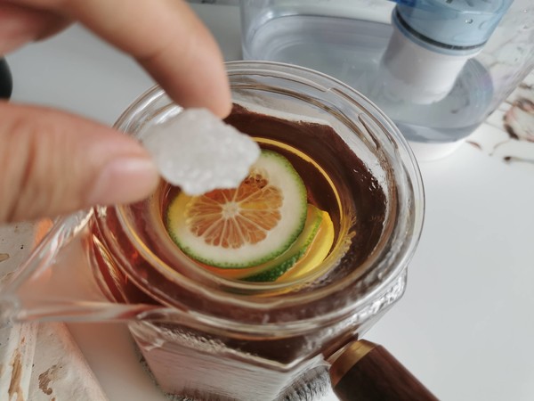 柠檬红茶饮品的做法步骤：8