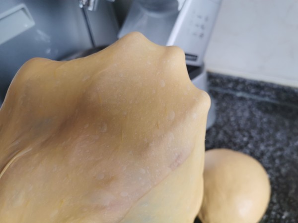 椰子油南瓜面包的做法步骤:7