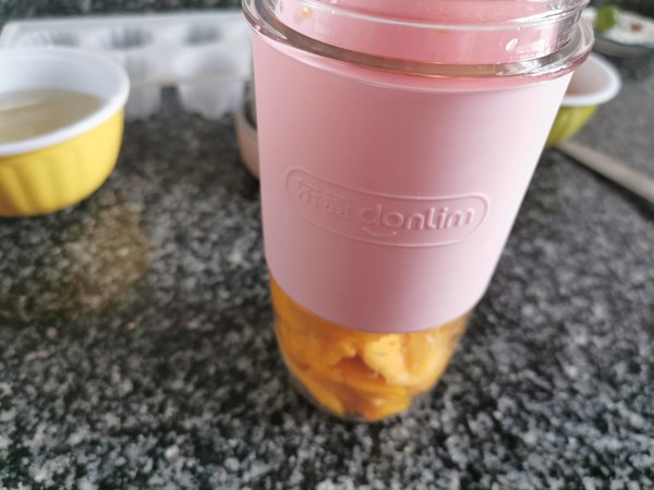 芒果牛奶布丁的做法步骤:4