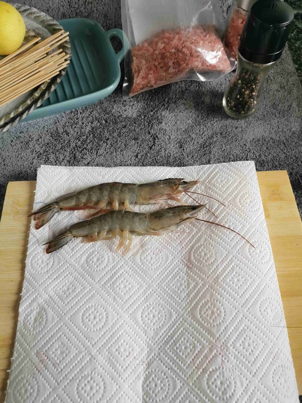 盐焗虾的做法步骤:4