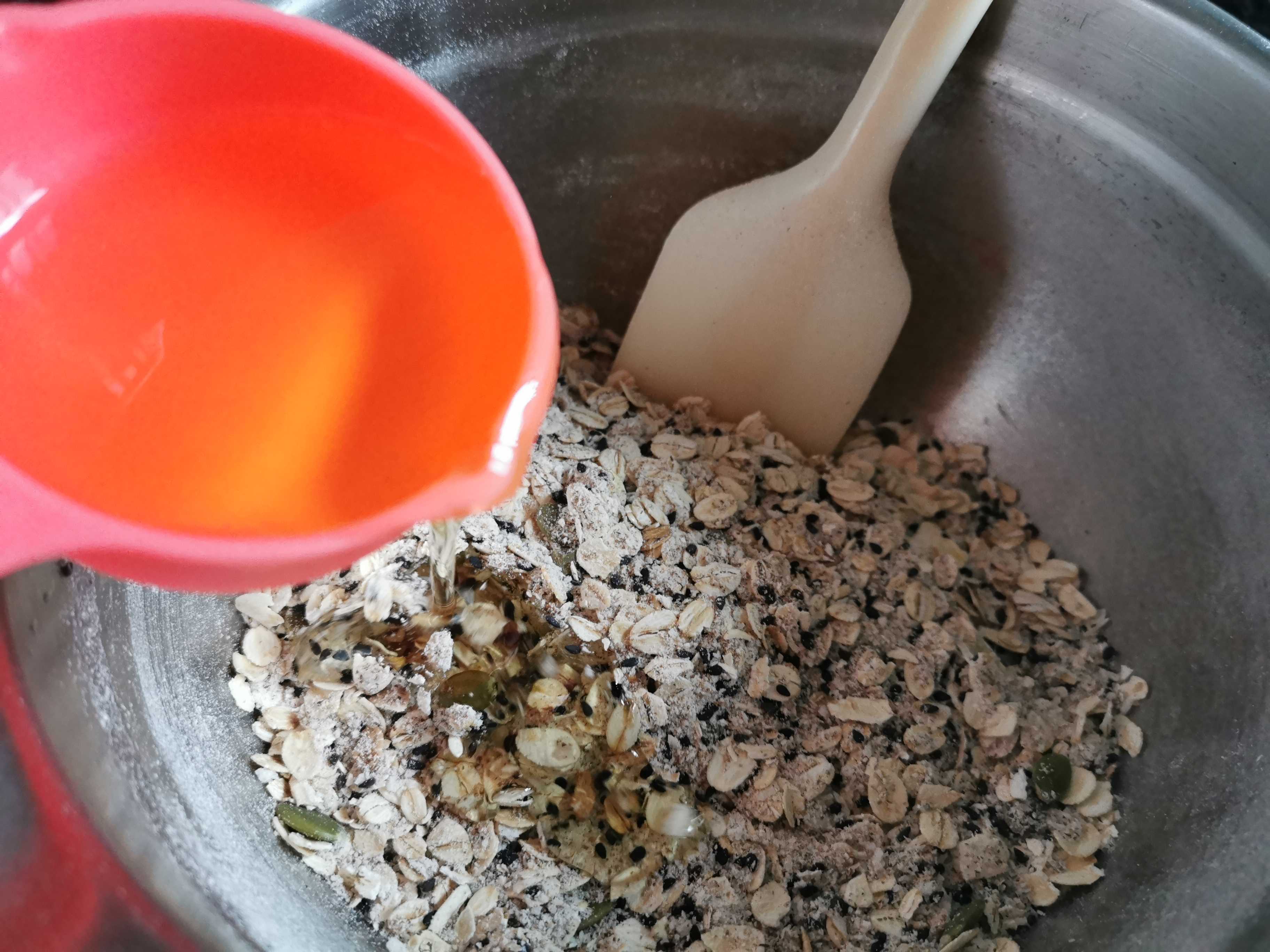 低卡燕麦饼干的做法步骤:3