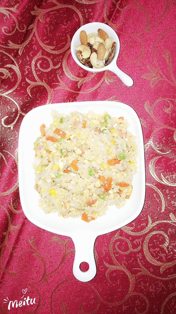 培根蛋炒饭的做法步骤:20