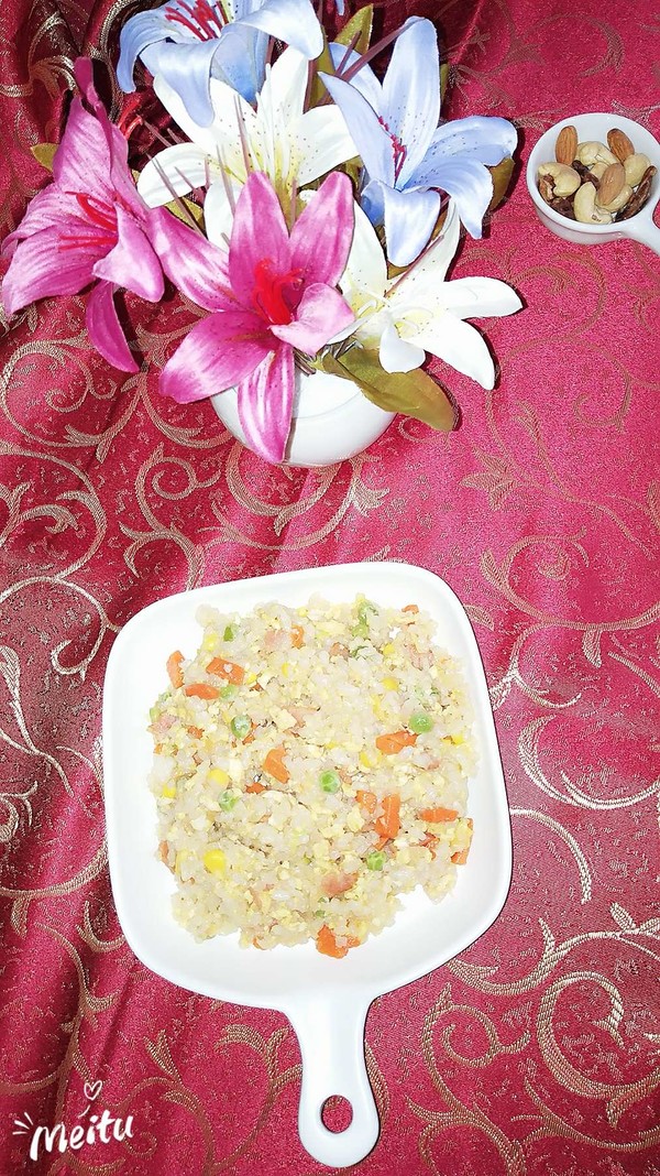 培根蛋炒饭的做法步骤:21