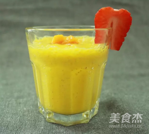 芒果香蕉奶昔的做法步骤：3