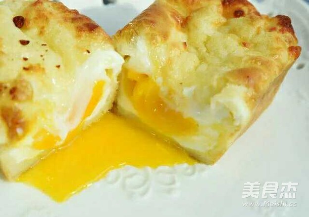 溏心鸡蛋糕的做法步骤:8