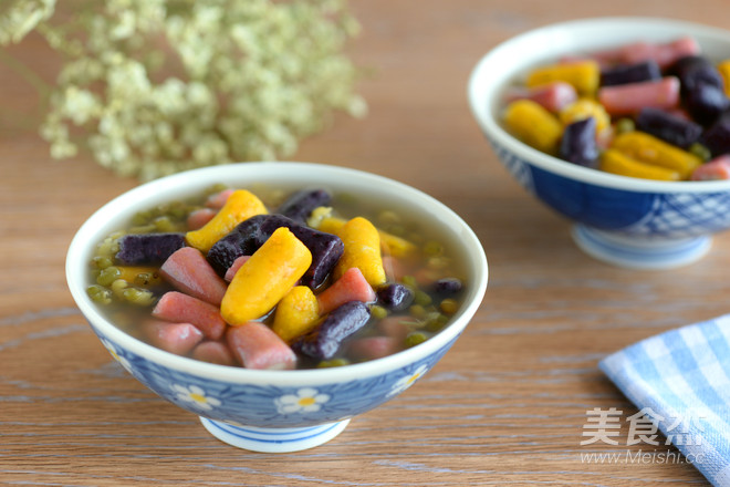 润燥清新绿豆芋圆的做法步骤：6
