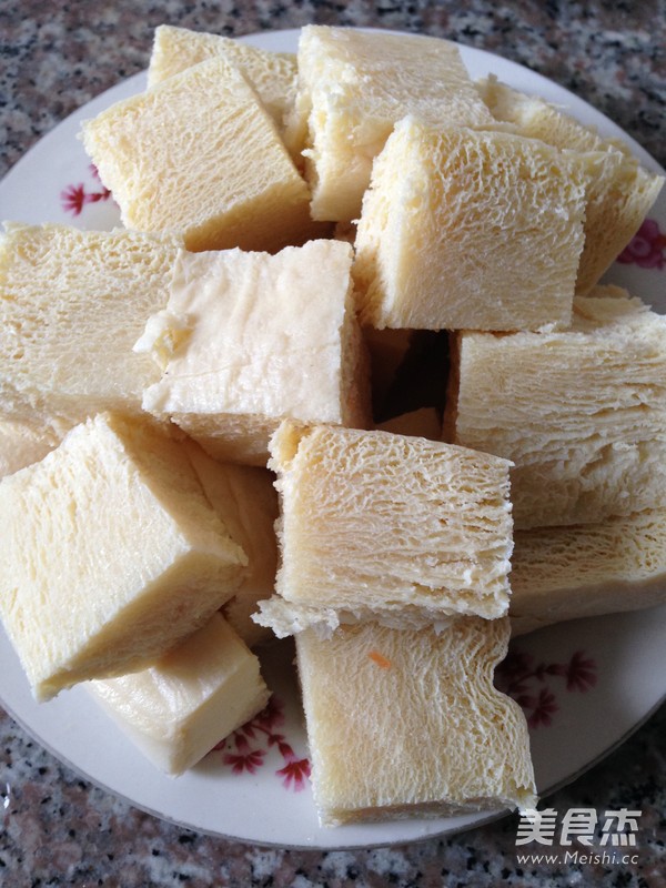 酱汁冻豆腐的做法步骤:2