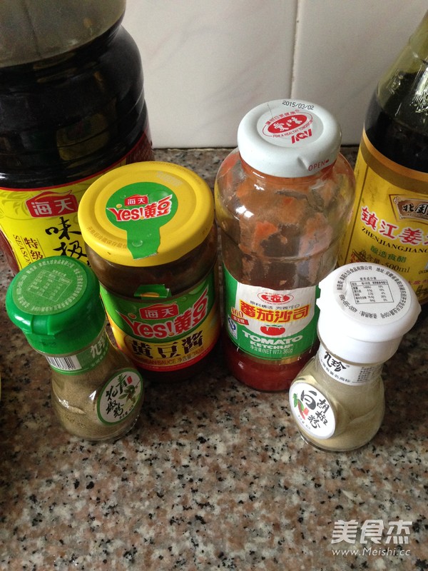 酱汁冻豆腐的做法步骤:3