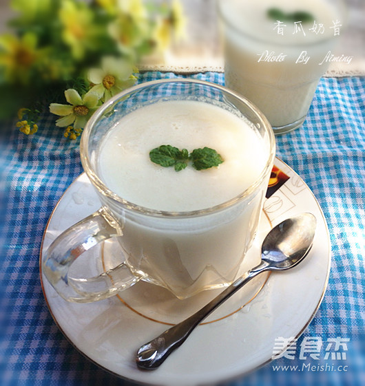 香瓜奶昔的做法步骤：6