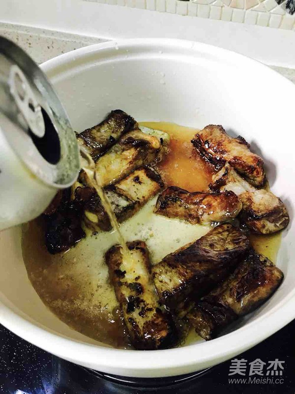 排骨炖豆角土豆的做法步骤:4