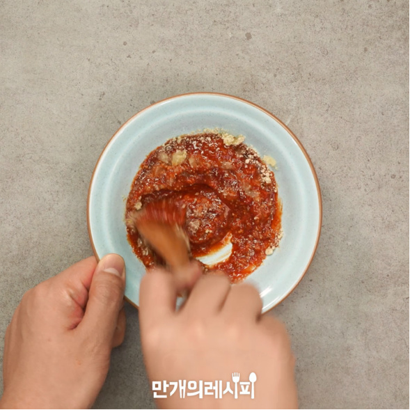 韩式炒米肠的做法步骤：2