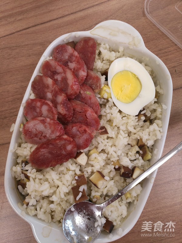 烤箱煲仔饭的做法步骤:9