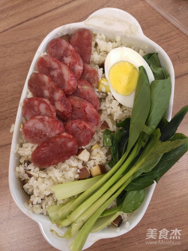 烤箱煲仔饭的做法步骤:10