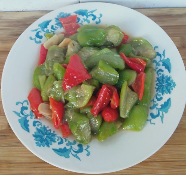 清炒丝瓜的做法步骤：7