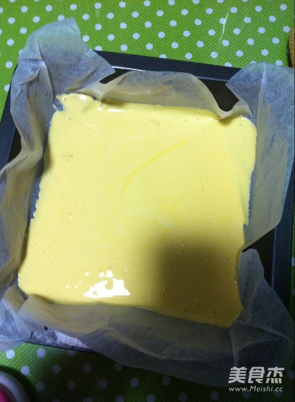 虎皮蛋糕卷的做法步骤:6