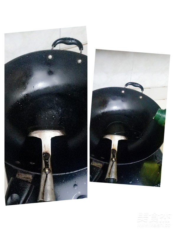 黄瓜肉丝炒饭的做法步骤：2