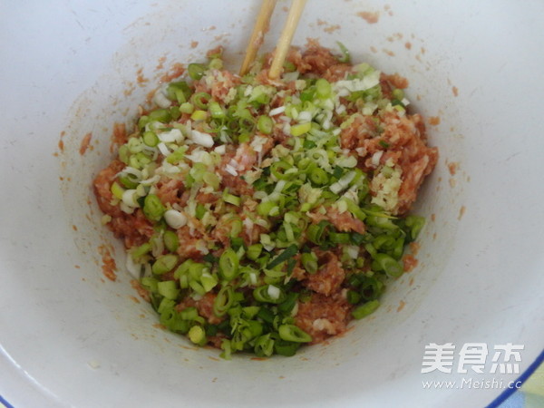 水萝卜猪肉包子的做法步骤:6