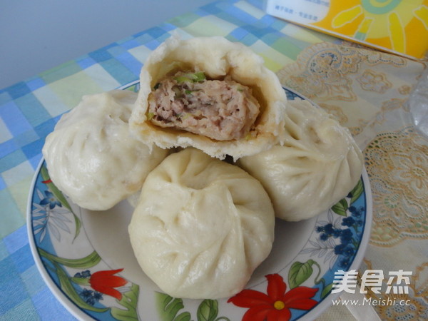水萝卜猪肉包子的做法步骤:13