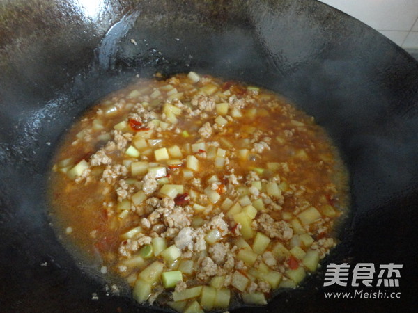 杂酱面的做法步骤:6